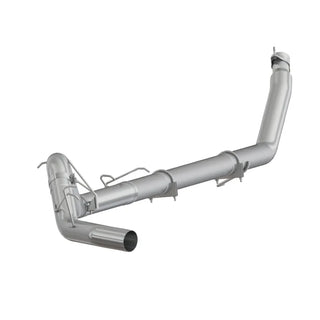 MBRP ARMOR PLUS Race Profile Single Side Exit 4" Turbo-Back Exhaust Muffler Delete (REAR): Dodge Ram 2500/3500 1998-2002 5.9L Cummins