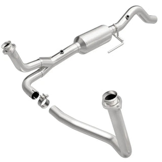 MagnaFlow Direct Fit Catalytic Converter OEM Grade Federal EPA (F&R): Dodge Durango 2000 5.2L / 00-03 5.9L 4WD