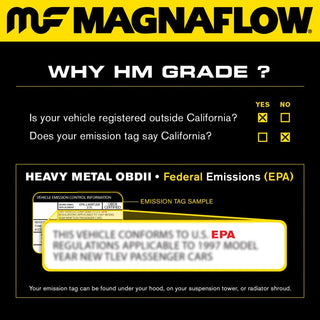 Magnaflow Direct Fit Catalytic Converter Federal/EPA (F&R): Dodge Durango 2005-08 / Chrysler Aspen 2007 3.7/4.7L