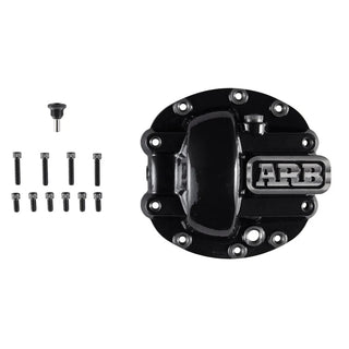 ARB Black Diff Cover D30: Jeep Grand Cherokee (93-04) / Wrangler (87-17) / Wrangler JK 2018
