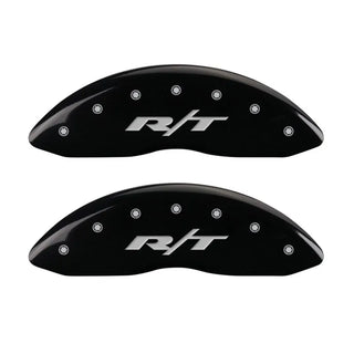 MGP Caliper Covers RT1 Truck Black (F&R): RAM 1500 / Classic 2011-2024