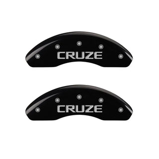MGP Caliper Covers (FRONT AND REAR): Dodge Viper (2001-2002) w/ Yellow Finish, Black Characters, VIPER Logo