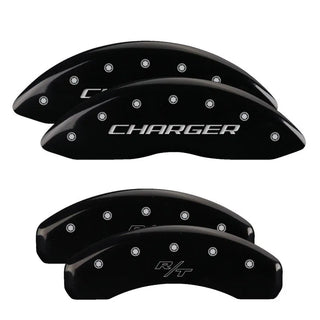 MGP Caliper Covers (F&R): Fits Dodge Challenger / Charger / Magnum (05-23) - Black