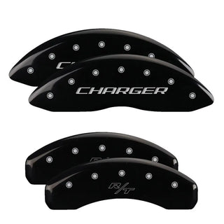 MGP Caliper Covers (F&R): Fits Dodge Challenger / Charger / Magnum (05-23) - Black