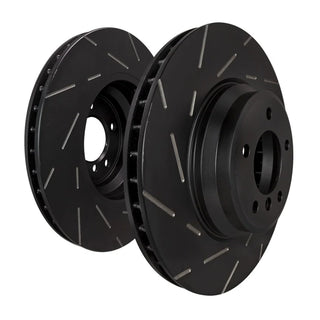 EBC USR Slotted Front Brake Rotors: 300 / Challenger / Charger / Magnum 5.7L Hemi 2005 - 2024