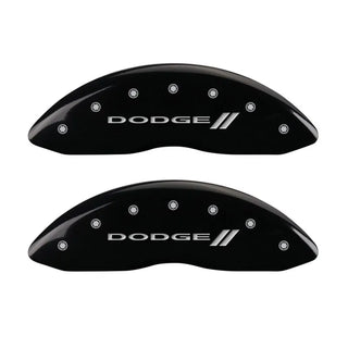 MGP Black DODGE Caliper Covers (F&R): Dodge Durango / Ram 1500 (02-06)