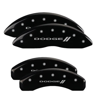 MGP Black DODGE Caliper Covers (F&R): Dodge Durango / Ram 1500 (02-06)