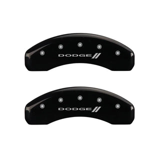 MGP Black DODGE Caliper Covers (F&R): Dodge Durango / Ram 1500 (02-06)