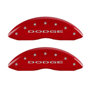 MGP Red Caliper Covers (F&R): Fits Dodge Durango / Ram 1500 (02-06) - Red
