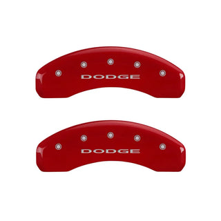 MGP Red Caliper Covers (F&R): Fits Dodge Durango / Ram 1500 (02-06) - Red