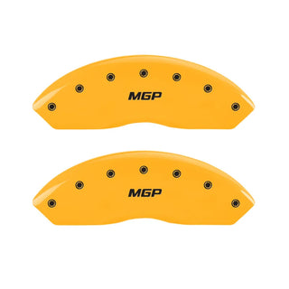 MGP Caliper Covers (F&R): Dodge Durango / Ram 1500 / Ram 1500 Van (02-06) w/ Black Finish - Silver