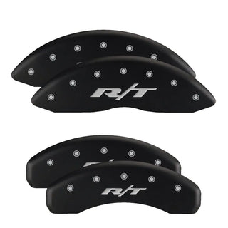 MGP Caliper Covers (F&R): Dodge Durango / Ram 1500 / Ram 1500 Van (02-06) w/ Durango Red - Silver
