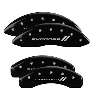 MGP Caliper Covers (F&R): Dodge Durango / Ram 1500 / Ram 1500 Van (02-06) w/ Black - Silver