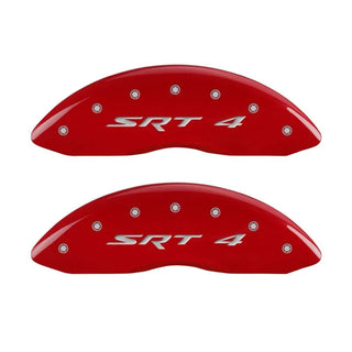 MGP Caliper Covers (F&R): Dodge Challenger / Charger / Magnum (05-10) - Red