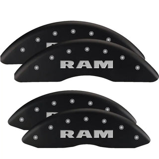 MGP Caliper Covers (F&R): Dodge Challenger / Charger / Magnum (06-20) w/ Yellow - Black MGP