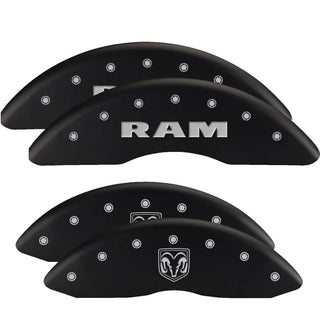 MGP Caliper Covers (F&R): Dodge Challenger / Charger / Magnum (06-20) w/ Yellow - Black
