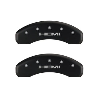 MGP Caliper Covers (F&R): Dodge Challenger / Charger / Magnum (06-20) HEMI - Red