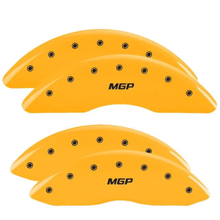 MGP Magnum Logo Caliper Covers (F&R): Dodge Challenger / Charger / Magnum (06-20) - Black