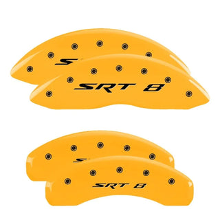 MGP Caliper Covers (F&R): Fits Dodge Challenger / Charger / Magnum (05-23) - Yellow