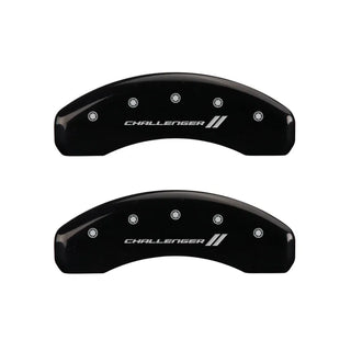 MGP Caliper Covers (F&R): Dodge Challenger / Charger / Magnum (06-20) w/ Black Finish - Silver