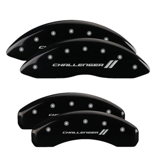 MGP Caliper Covers (F&R): Dodge Challenger / Charger / Magnum (06-20) w/ Black Finish - Silver