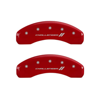 MGP Caliper Covers (F&R): Fits Dodge Challenger / Charger / Magnum (06-20) - Yellow/Black