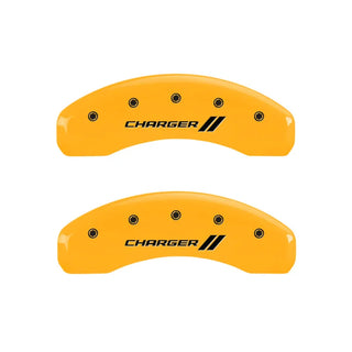 MGP Caliper Covers (F&R): Fits Dodge Challenger / Charger / Magnum (05-23) - Black