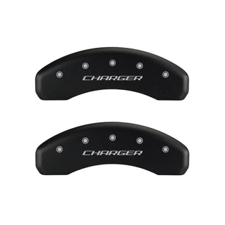 MGP Caliper Covers (F&R): Fits Dodge Challenger / Charger / Magnum (06-20) - Red