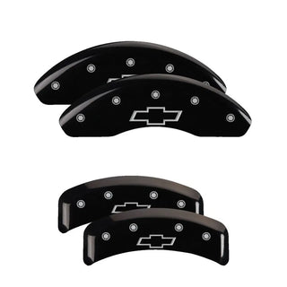 MGP Dual Piston Caliper Covers Yellow w/ Logo (F&R): 11-23 Charger R/T 5.7L HEMI