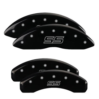 MGP Single Piston Caliper Covers Block Logo Vintage RT (F&R): Dodge Challenger R/T 2011-2023 5.7L HEMI Yellow
