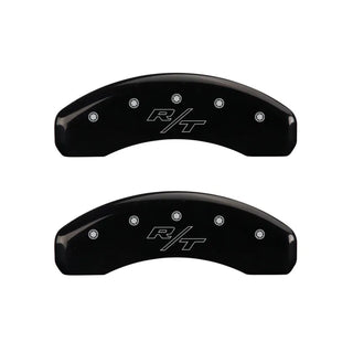 MGP Caliper Covers (F&R): Dodge Challenger / Charger / Magnum (06-23) w/ Black - Silver