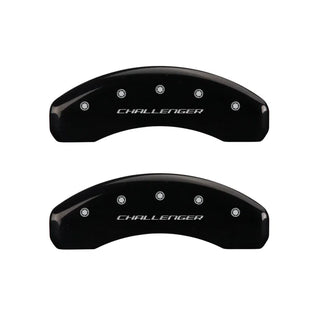MGP Caliper Covers (F&R): Dodge Challenger / Charger / Magnum (06-20) w/ Black - Silver