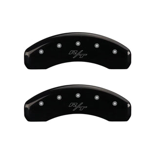 MGP Caliper Covers (F&R): Dodge Challenger / Charger / Magnum (06-23) w/ Black - Silver