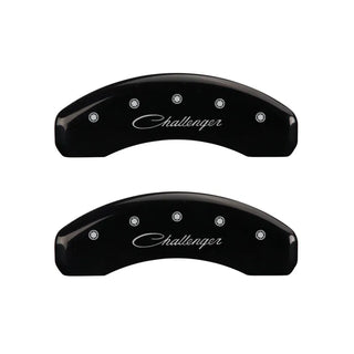 MGP Caliper Covers (F&R): Dodge Challenger / Charger / Magnum (06-20) w/ Black - Silver