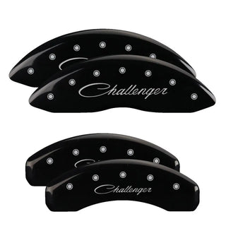 MGP Caliper Covers (F&R): Dodge Challenger / Charger / Magnum (06-20) w/ Black - Silver