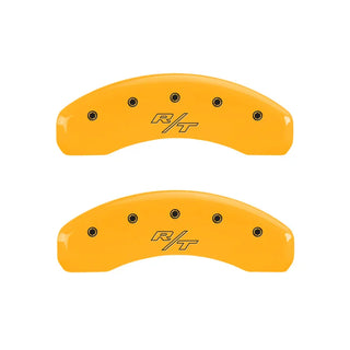MGP Vintage RT Caliper Covers (F&R): Dodge Challenger / Charger / Magnum (06-20) w/ Yellow