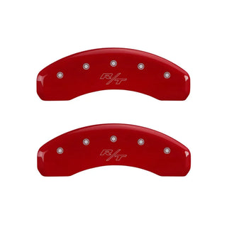 MGP Caliper Covers (F&R): Dodge Challenger / Charger / Magnum (06-20) w/ Yellow - Black Logos