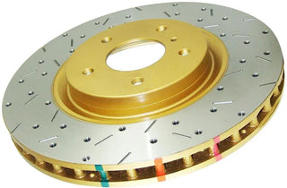 DBA 4000 Series Rotor (FRONT): Jeep Grand Cherokee (93-98) / Wrangler (90-06) Drilled and Slotted
