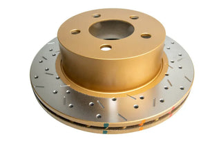 DBA 4000 Series Rotor (FRONT): Jeep Grand Cherokee (93-98) / Wrangler (90-99) Drilled and Slotted