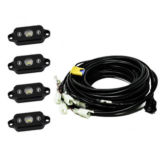 Baja Designs Universal White Rock Light Kit: Fits Most Hemi Models