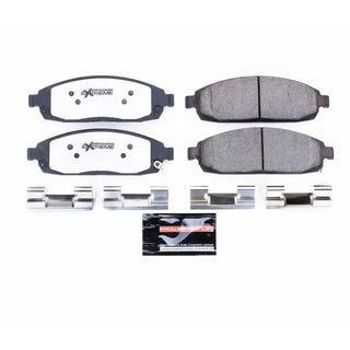 PowerStop Z26 Extreme Street Brake Pads (FRONT): Jeep Commander (06-10) / Grand Cherokee (05-10) w/ Hardware