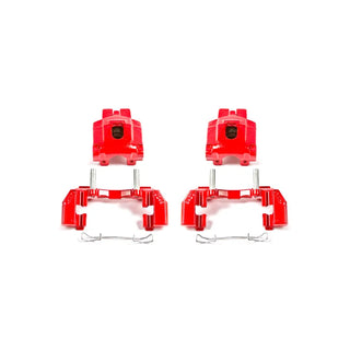 PowerStop Red Calipers (REAR): Jeep Grand Cherokee 1999 - 2004 w/ Brackets