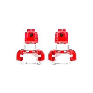 PowerStop Red Calipers (REAR): Jeep Grand Cherokee 1999 - 2004 w/ Brackets