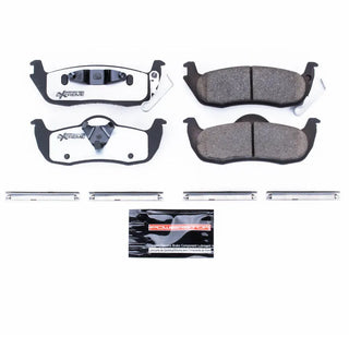 PowerStop Z26 Extreme Street Brake Pads (REAR): Jeep Commander (06-10) / Grand Cherokee (05-10) w/ Hardware