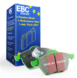 EBC Greenstuff Brake Pads (FRONT): Jeep Grand Cherokee (93-96) / Wrangler (90-06)