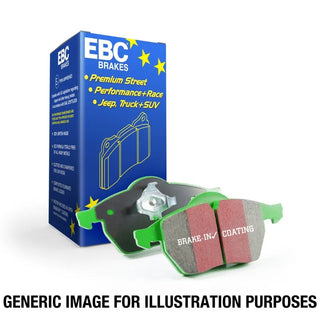 EBC Greenstuff Brake Pads (FRONT): Jeep Grand Cherokee (93-96) / Wrangler (90-06)