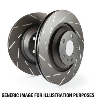 EBC USR Slotted Front Rotors (FRONT): Jeep Grand Cherokee (93-98) / Wrangler (90-99)