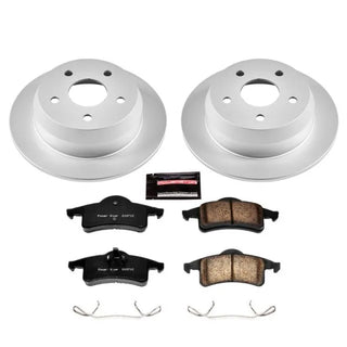 PowerStop Z17 Evolution Geomet Coated Brake Kit (REAR): Jeep Grand Cherokee 1999 - 2004