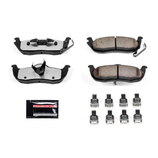PowerStop Z36 Truck & Tow Brake Pads (REAR): Jeep Commander (06-10) / Grand Cherokee (05-10) w/ Hardware