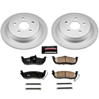 PowerStop Z17 Evolution Geomet Coated Brake Kit (REAR): Jeep Commander (06-10) / Grand Cherokee (05-10)